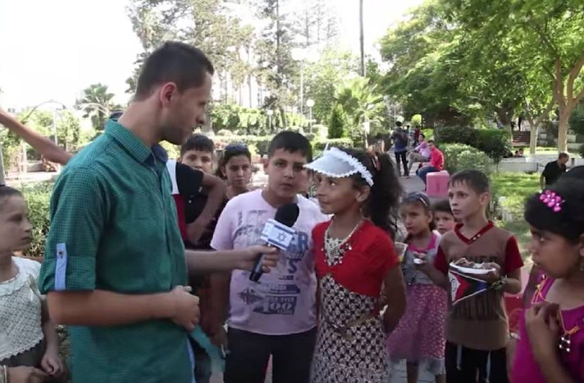  هل يقبل أطفال فلسطين الحديث مع تلفزيون إسرائيلي؟